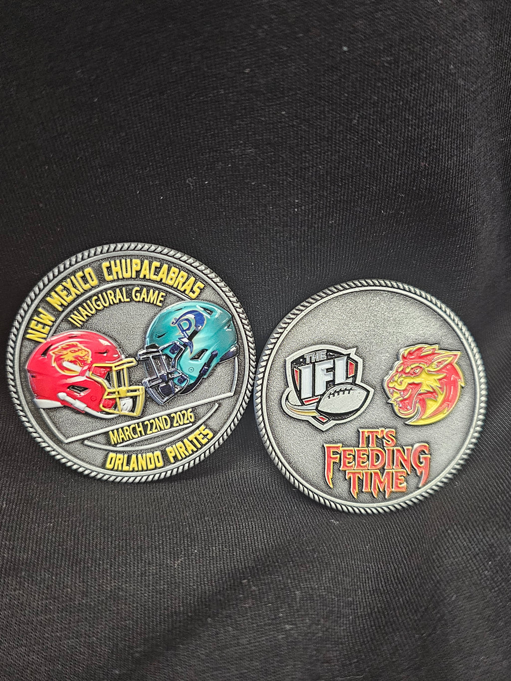 New Mexico Chupacabras 2026 Inaugural Season Collectible Coin Set