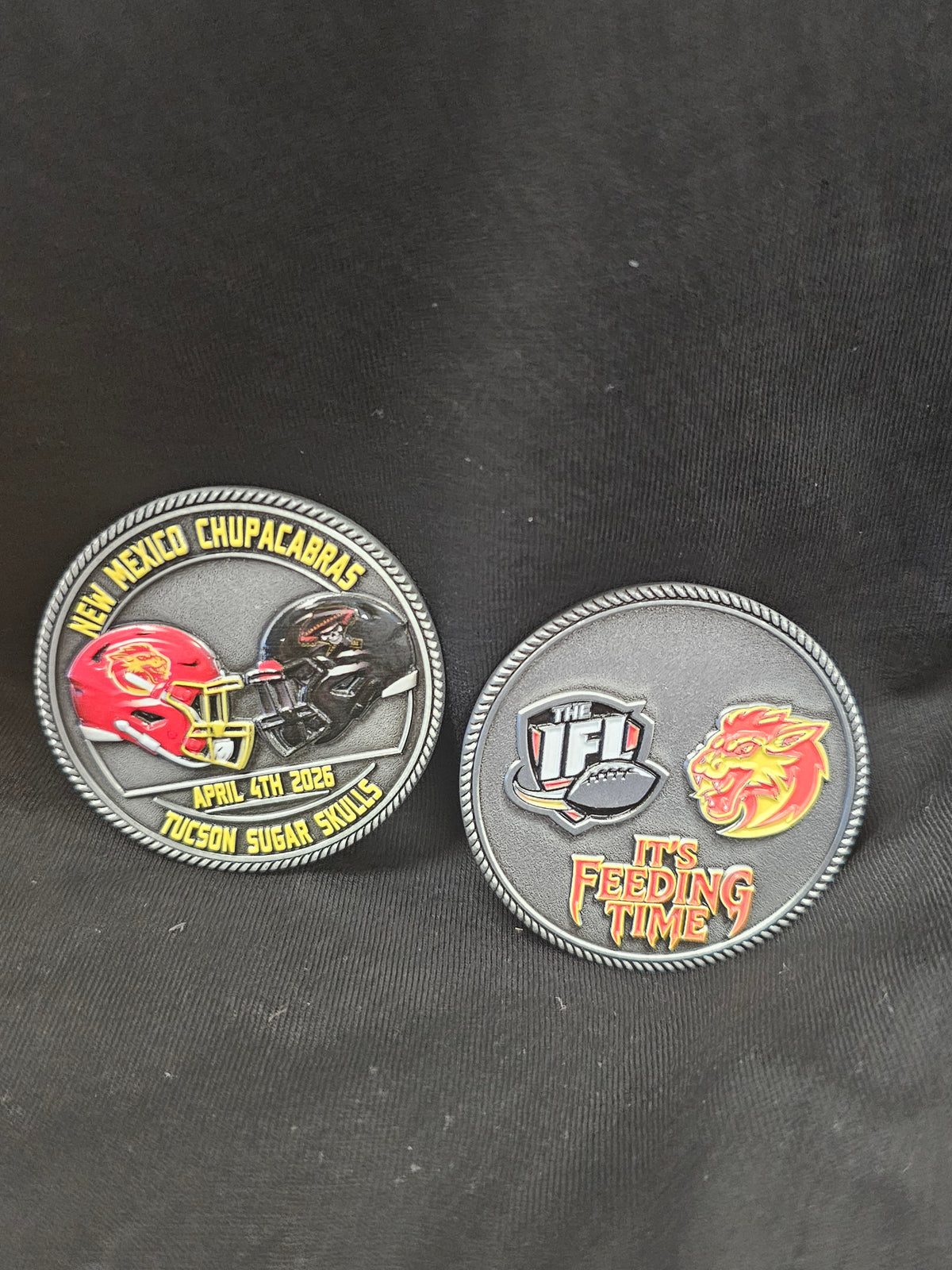 New Mexico Chupacabras 2026 Inaugural Season Collectible Coin Set