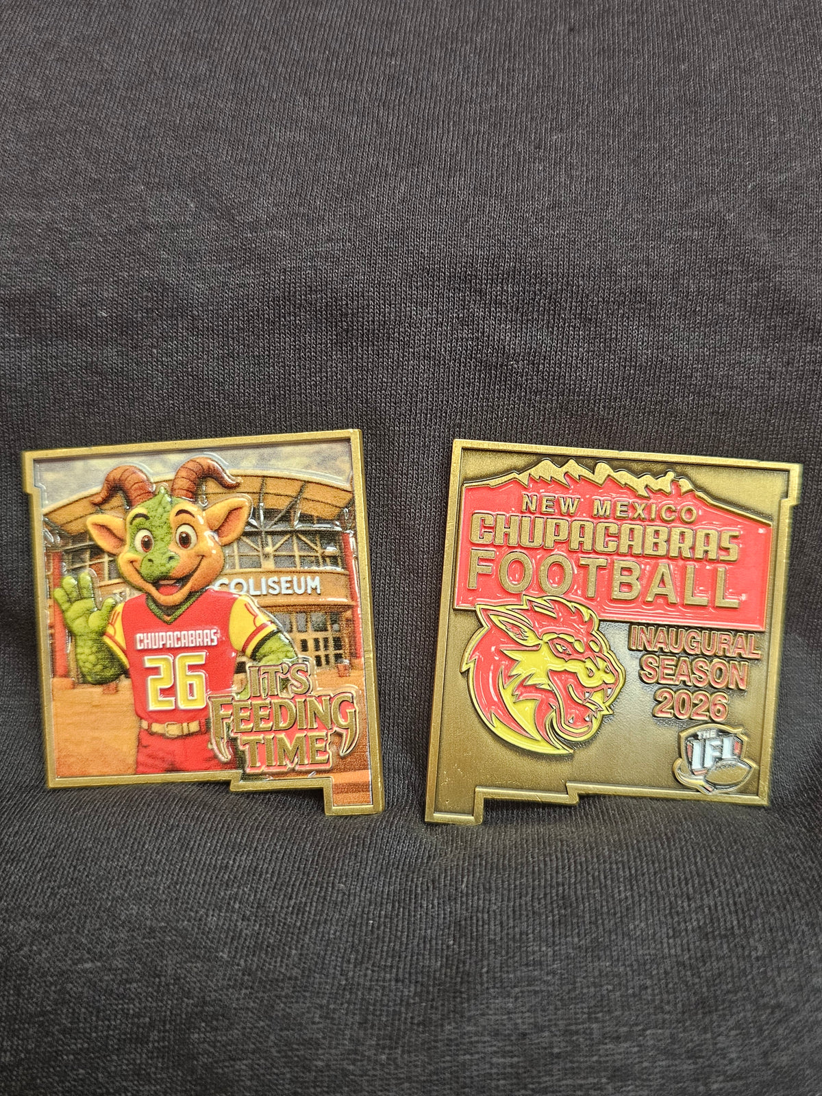 New Mexico Chupacabras 2026 Inaugural Season Collectible Coin Set