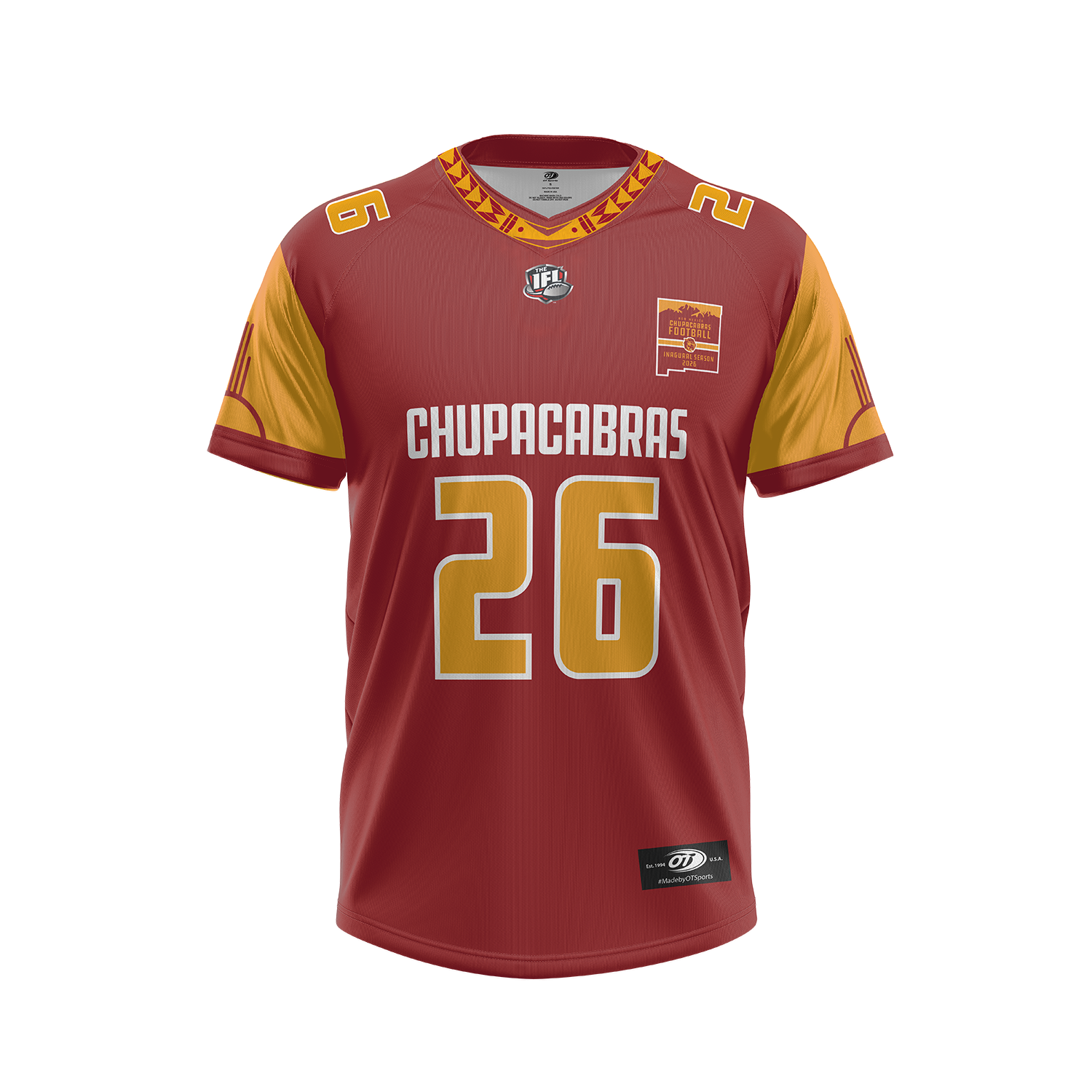 NEW MEXICO CHUPACABRAS INAUGURAL SEASON JERSEY YOUTH