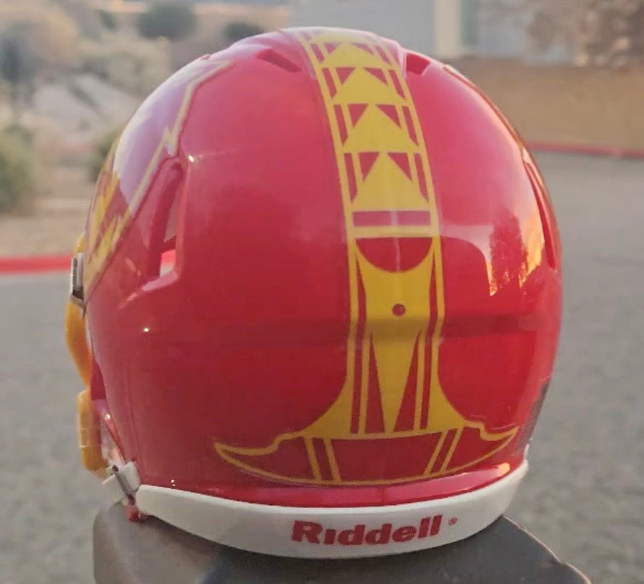 New Mexico Chupacabras Riddell official Mini Helmet