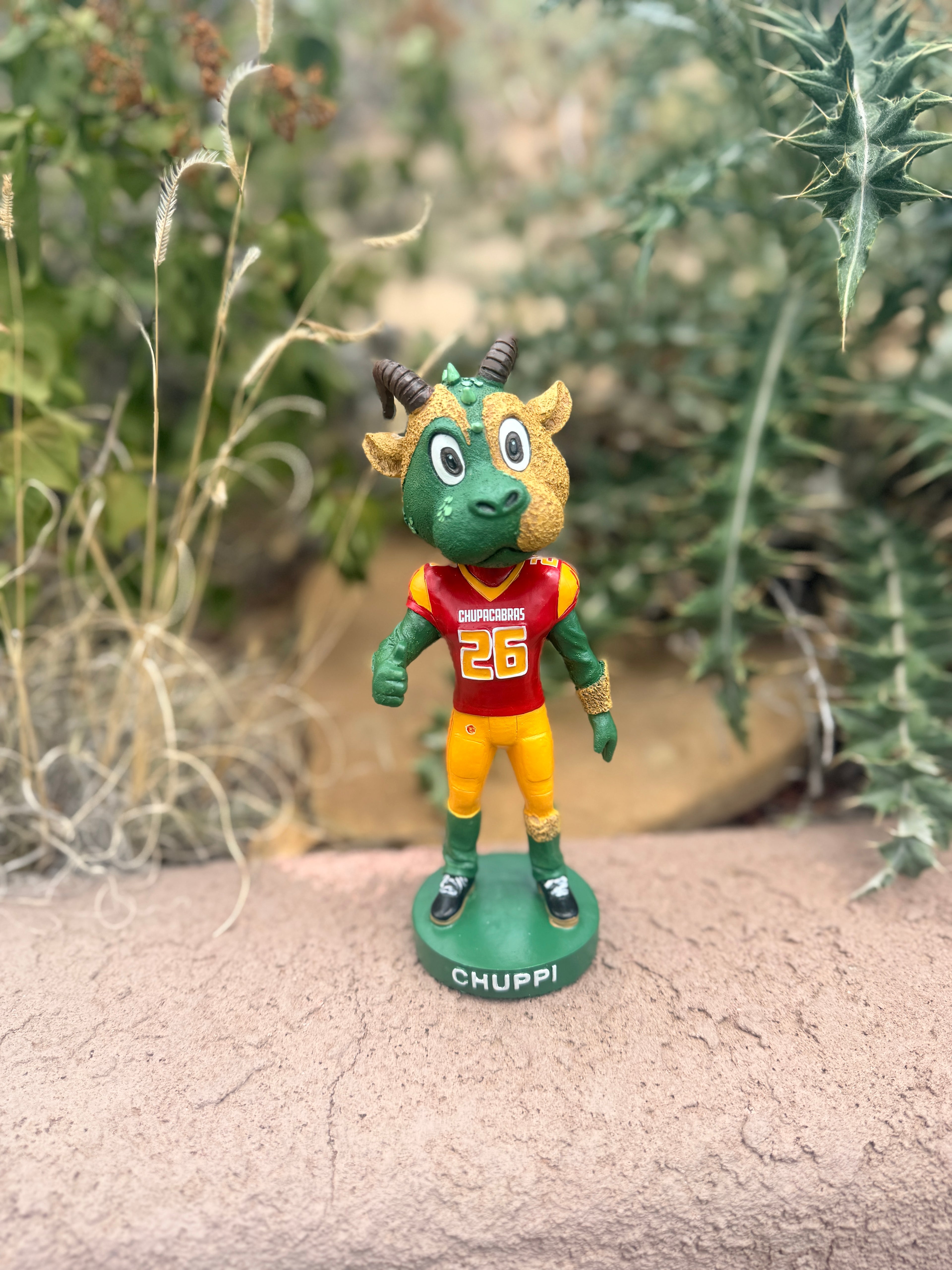 NEW MEXICO CHUPACABRAS MASCOT CHUPPI BOBBLEHEAD